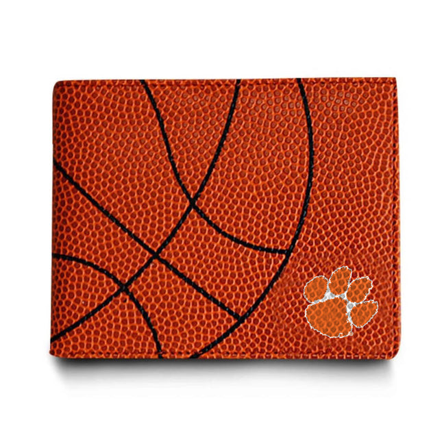 Clemson Tigers Basketball Men's Wallet - Authentic Series