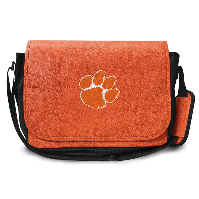 Clemson Tigers Basketball Messenger Bag - Authentic Series