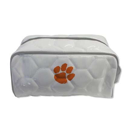 Clemson Tigers Soccer Toiletry and Cosmetics Bag - Authentic Series