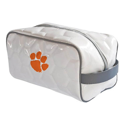 Clemson Tigers Soccer Toiletry and Cosmetics Bag - Authentic Series