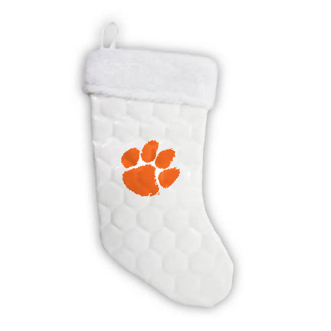 Clemson Tigers Soccer Christmas Stocking - Authentic Series