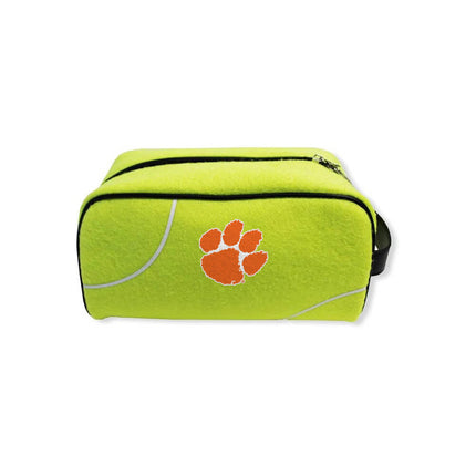 Clemson Tigers Tennis Toiletry and Cosmetics Bag - Authentic Series