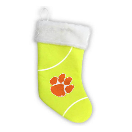 Clemson Tigers Tennis Christmas Stocking - Authentic Series