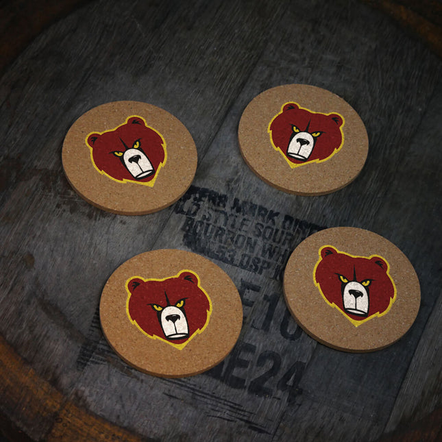 Hammond Golden Bears Cork Coasters