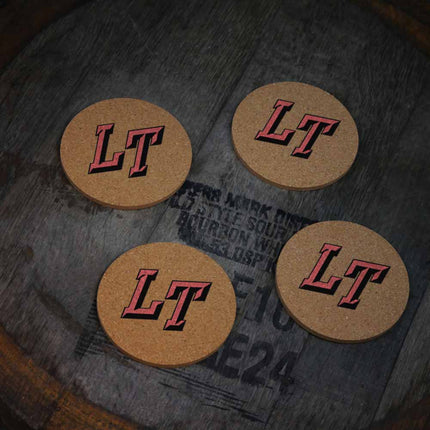 Lake Travis Cavaliers Cork Coasters