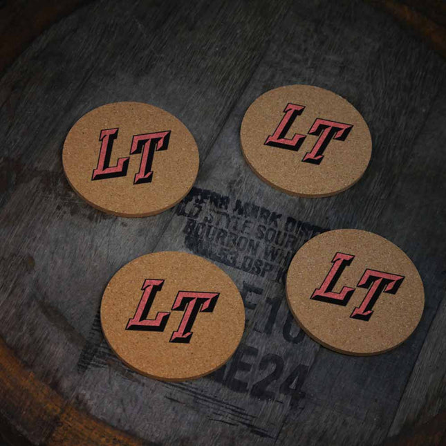 Lake Travis Cavaliers Cork Coasters
