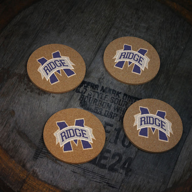 Marriotts Ridge Mustangs Cork Coasters