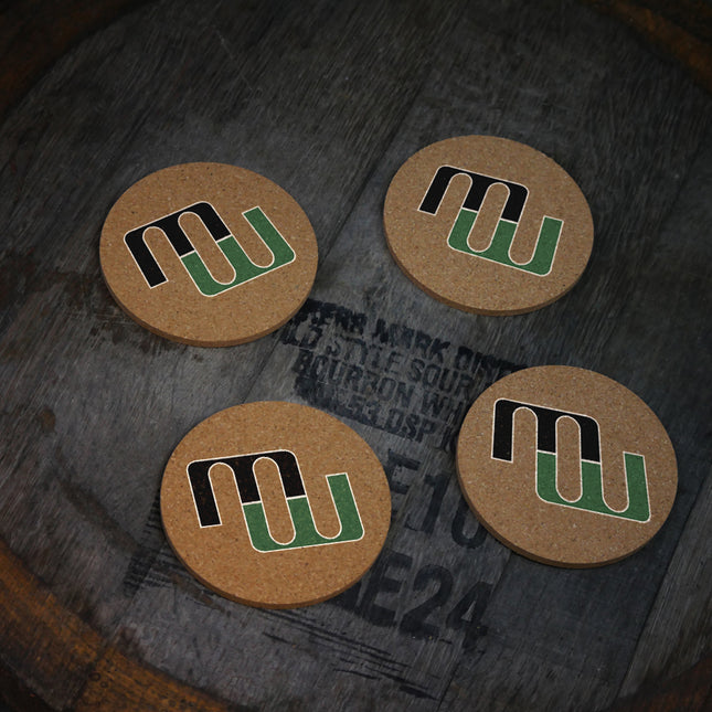 Millard West Wildcats Cork Coasters
