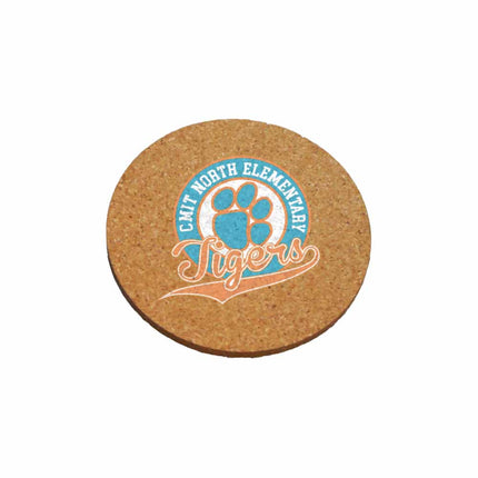 CMIT North Elementary School Tigers Cork Coasters