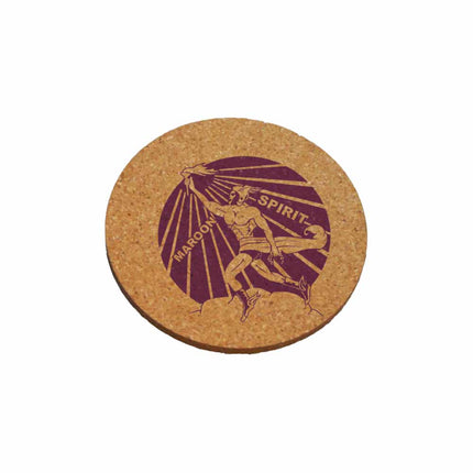 Blackwell Maroons Cork Coasters