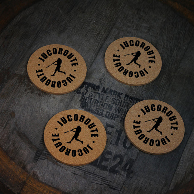 Jucoroute Cork Coasters