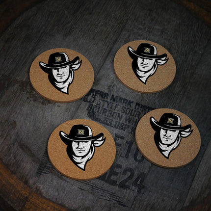 Northeastern Plainsmen Cork Coasters