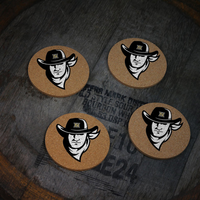 Northeastern Plainsmen Cork Coasters