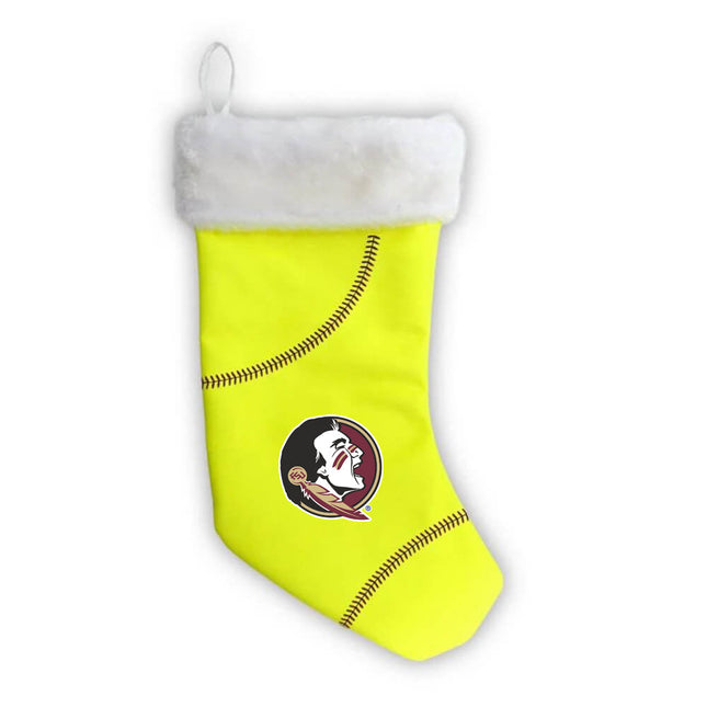 Florida State Seminoles Softball Christmas Stocking - Authentic Series