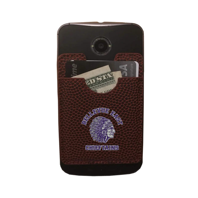 Bellevue East Chieftains Football Cell Phone Wallet - Authentic Series