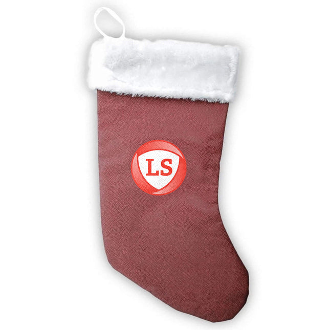 La Salle Insurance Football Christmas Stocking - Authentic Series