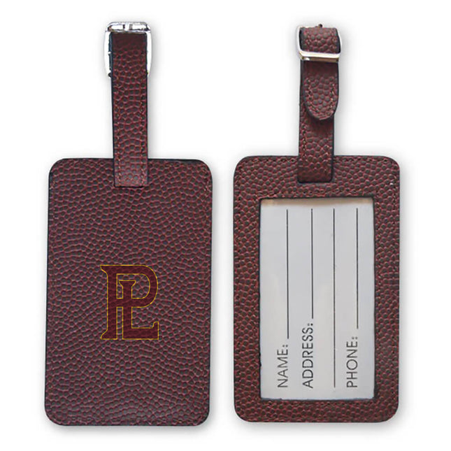 Papillion La Vista Monarchs Football Luggage Tag - Authentic Series