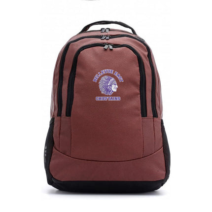 Bellevue East Chieftains Football Backpack - Authentic Series