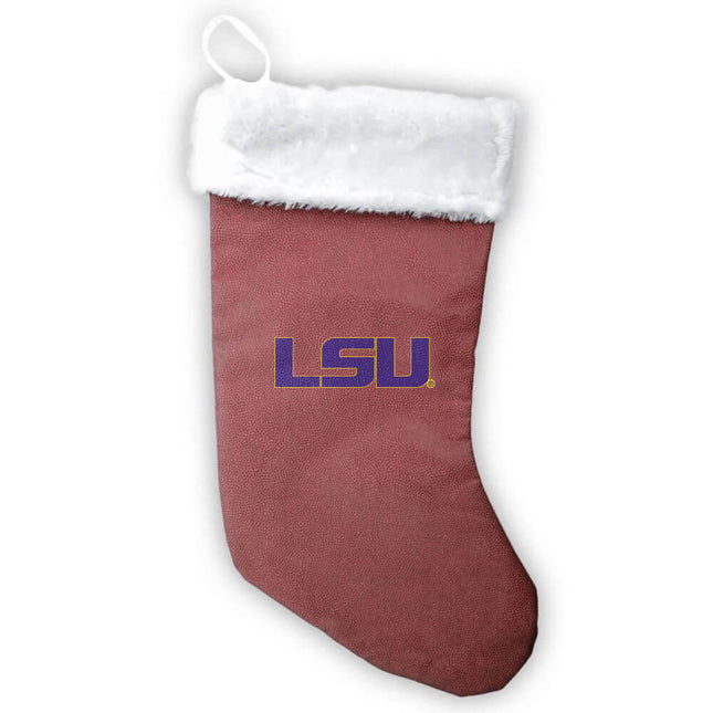 LSU Tigers Football Christmas Stocking - Authentic Series