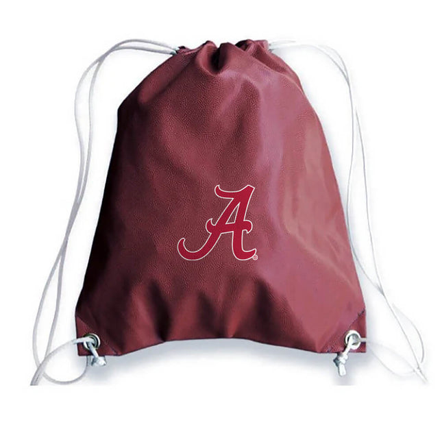 Alabama Crimson Tide Football Drawstring Bag - Authentic Series