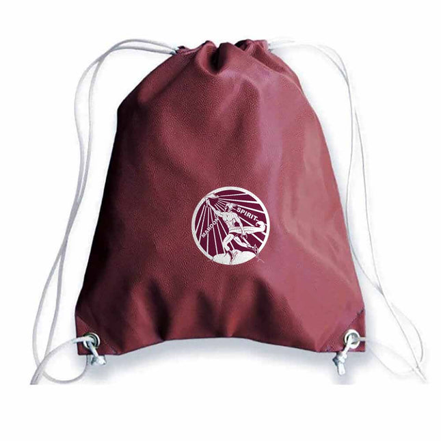 Blackwell Maroons Football Drawstring Bag - Authentic Series