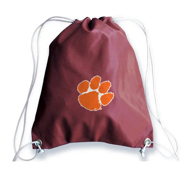 Clemson Tigers Football Drawstring Bag - Authentic Series