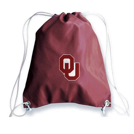 Oklahoma Sooners Football Drawstring Bag - Authentic Series