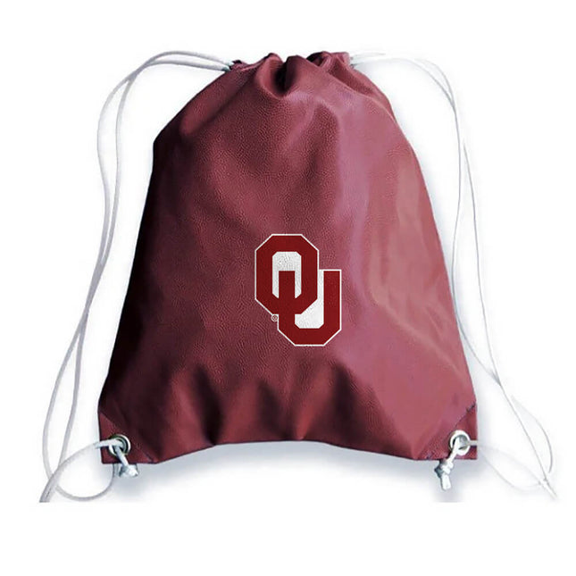 Oklahoma Sooners Football Drawstring Bag - Authentic Series