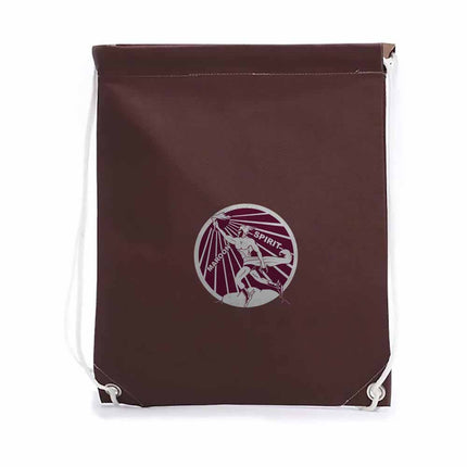 Blackwell Maroons Football Drawstring Bag - Authentic Series