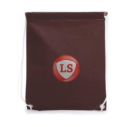 La Salle Insurance Football Drawstring Bag - Authentic Series