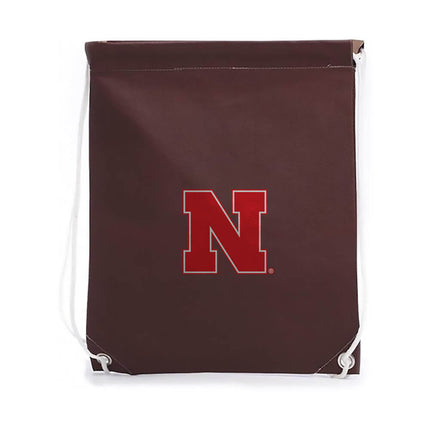 Nebraska Cornhuskers Football Drawstring Bag - Authentic Series