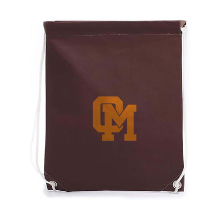 Oakland Mills Scorpions Football Drawstring Bag - Authentic Series