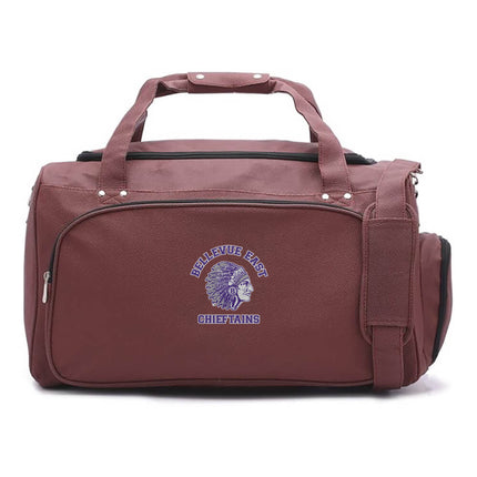 Bellevue East Chieftains Football Duffel Bag - Authentic Series