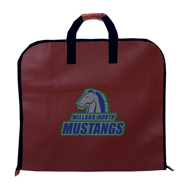 Millard North Mustangs Football Garment Bag - Authentic Series