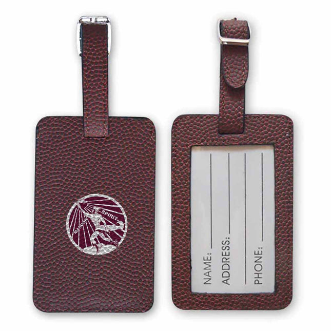 Blackwell Maroons Football Luggage Tag - Authentic Series