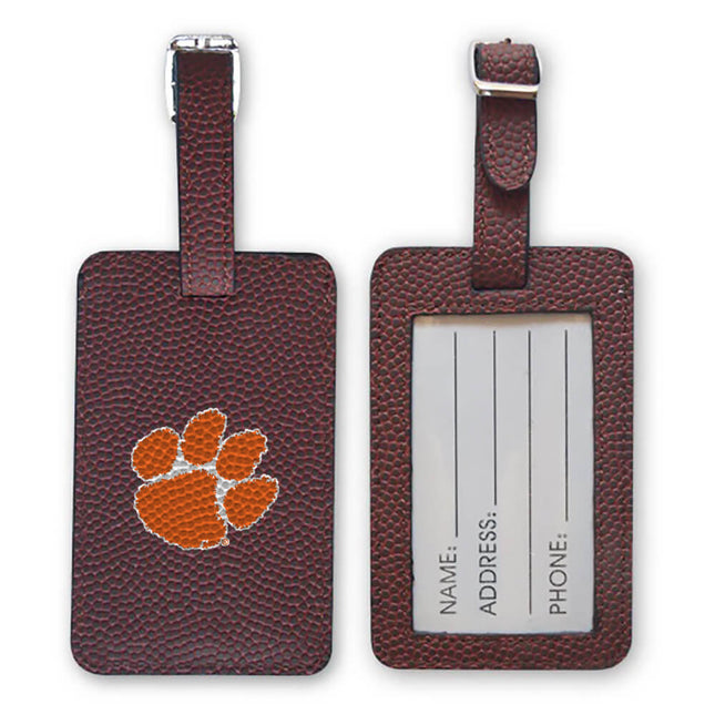 Clemson Tigers Football Luggage Tag - Authentic Series