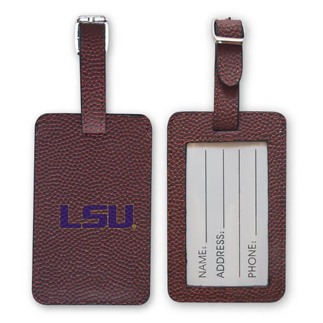 LSU Tigers Football Luggage Tag - Authentic Series