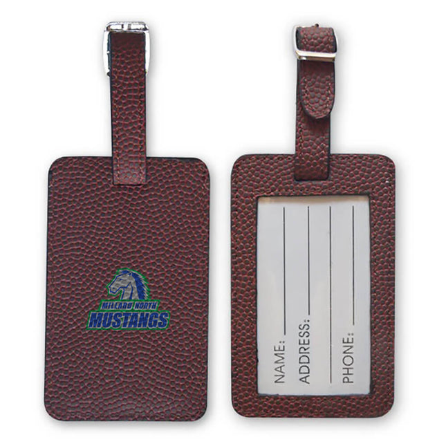 Millard North Mustangs Football Luggage Tag - Authentic Series