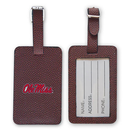 Ole Miss Rebels Football Luggage Tag - Authentic Series