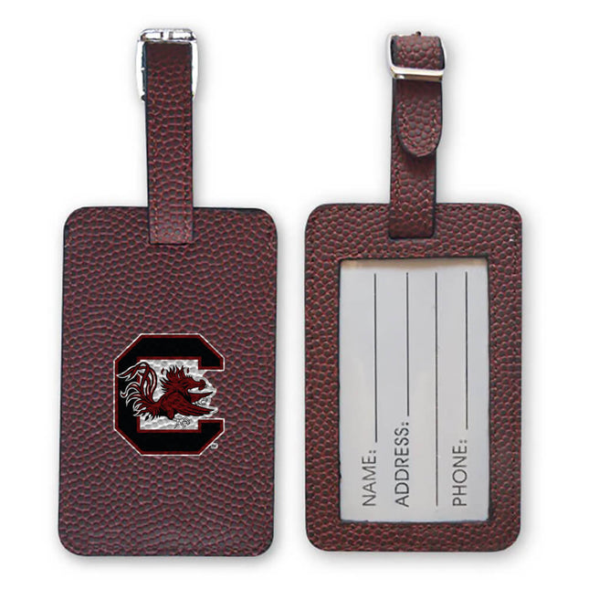 South Carolina Gamecocks Football Luggage Tag - Authentic Series