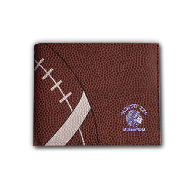 Bellevue East Chieftains Football Men's Wallet - Authentic Series