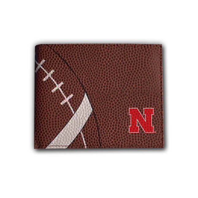 Nebraska Cornhuskers Football Men's Wallet - Authentic Series