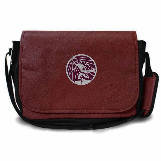 Blackwell Maroons Football Messenger Bag - Authentic Series