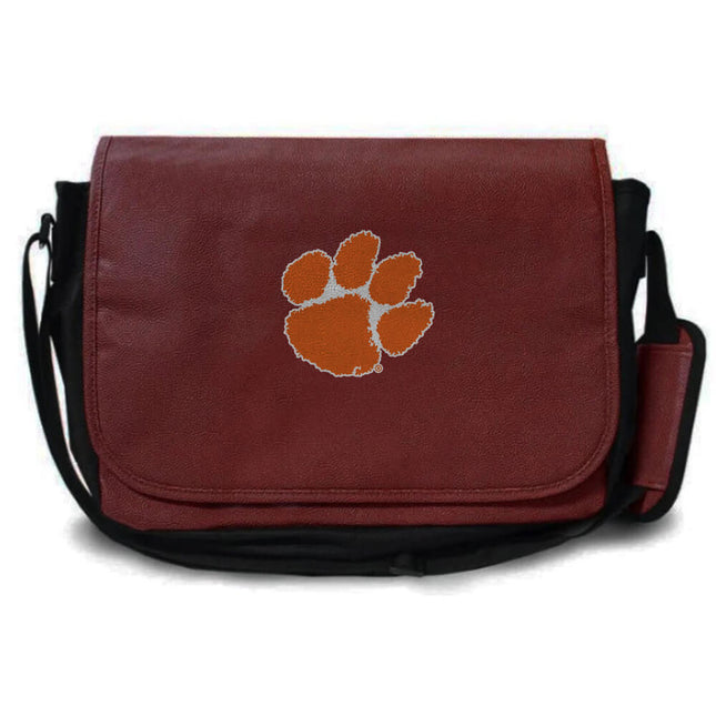 Clemson Tigers Football Messenger Bag - Authentic Series