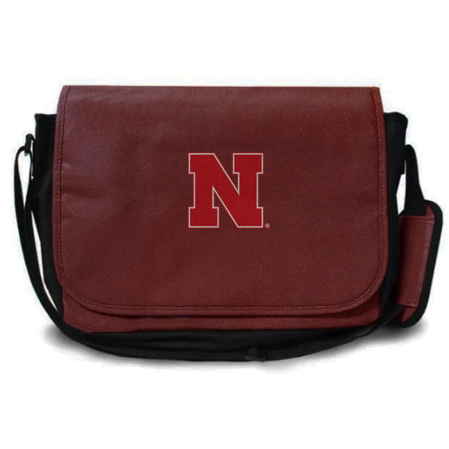 Nebraska Cornhuskers Football Messenger Bag - Authentic Series