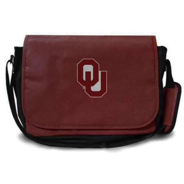 Oklahoma Sooners Football Messenger Bag - Authentic Series