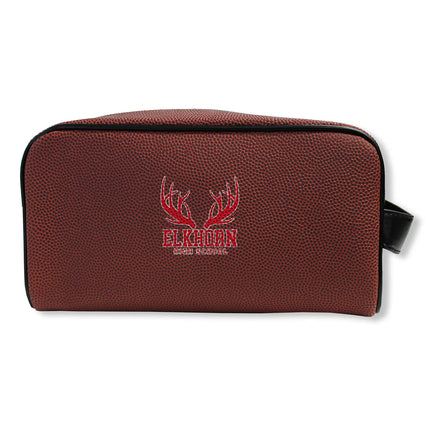 Elkhorn High School Antlers Football Toiletry and Cosmetics Bag - Authentic Series