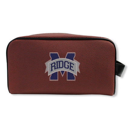 Marriotts Ridge Mustangs Football Toiletry and Cosmetics Bag - Authentic Series