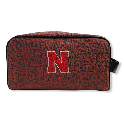 Nebraska Cornhuskers Football Toiletry and Cosmetics Bag - Authentic Series