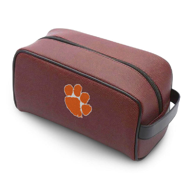 Clemson Tigers Football Toiletry and Cosmetics Bag - Authentic Series